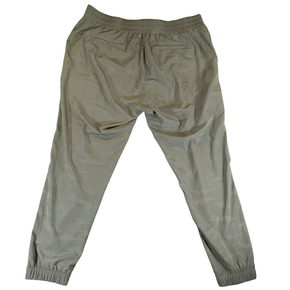 Healing Hands Purple Label Jogger Scrub Pants Womens XL Green Camo Jacquard - Picture 3 of 8